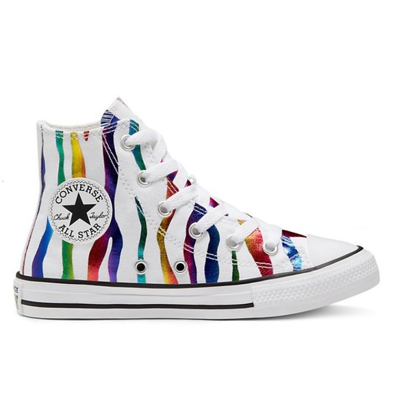 Converse Other - NWT CONVERSE Chuck Taylor Zebra High Tops Size 3
